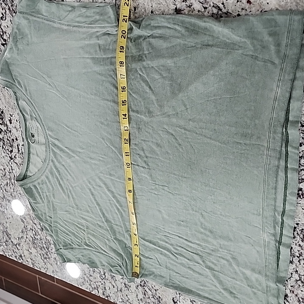 Cable & Gauge Sport Ladies T-shirt, Dusty Sage. Large. - Picture 5 of 6